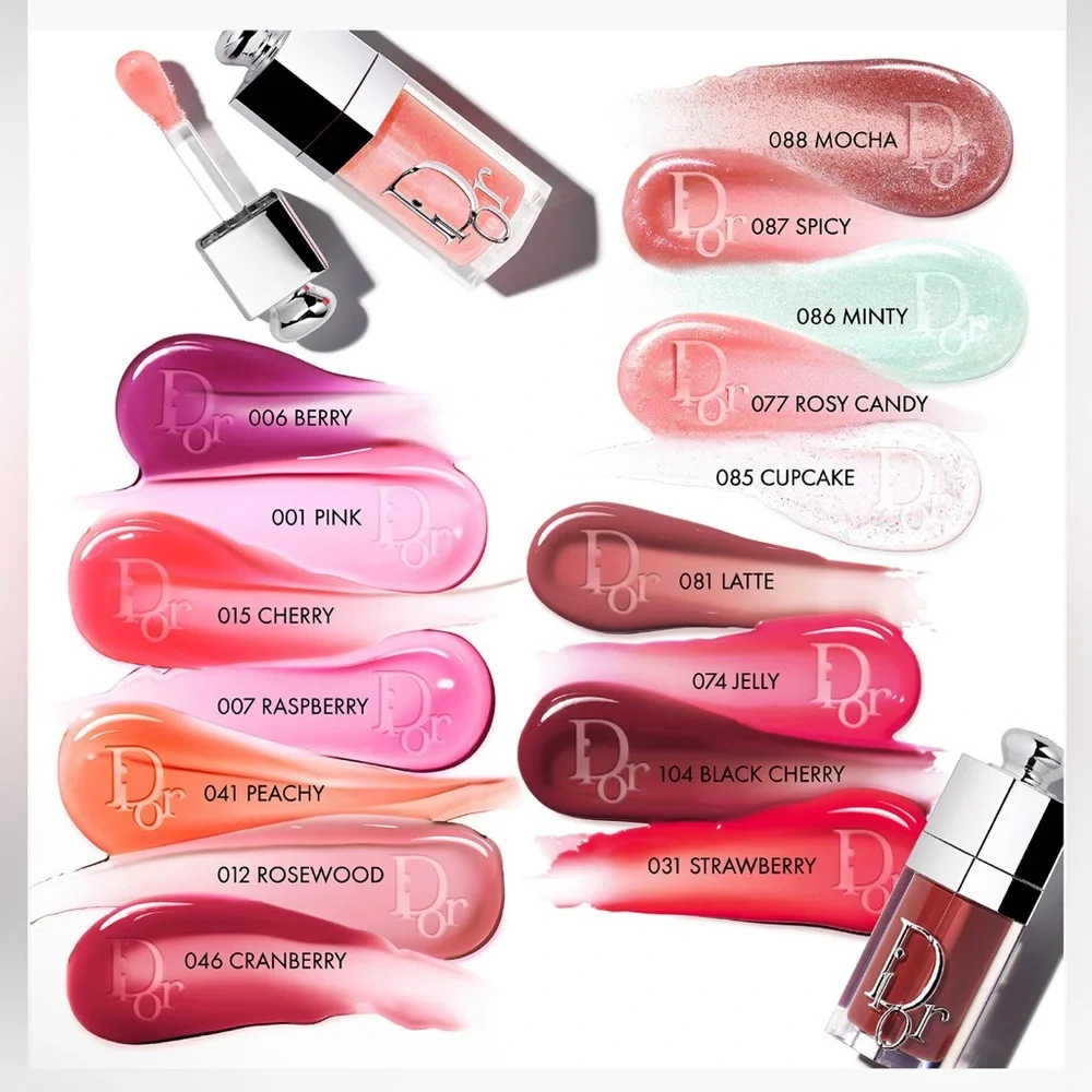 New Dior Addict Lip Glow Oil 24h Hydrating Lip Oil - 3 Ultra-Glossy Finishes 088